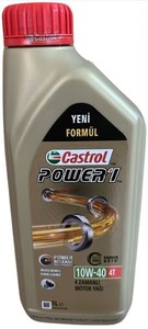  CASTROL POWER 10/40 MOTORSİKLET YAĞI 1 LİTRE