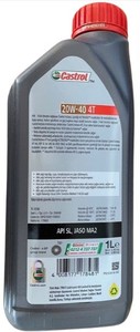  CASTROL ACTEVO 20W-40 4T MOTORSİKLET YAĞI 1 LİTRE