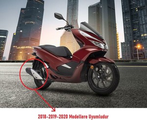  HONDA PCX 125 EGZOZ MUHAFAZA PLASTİĞİ (2019-2020)