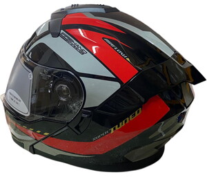  NERO KASK ÇENE AÇILIR 912 SİYAH - KIRMIZI A1 (S)