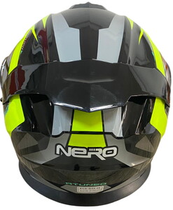  NERO KASK ÇENE AÇILIR 912 SİYAH - SARI A1 (S)