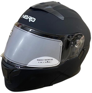  NERO KASK ÇENE AÇILIR 912 MAT SİYAH (M)