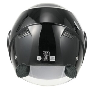  KASK ÇENESİZ SİYAH OF-627