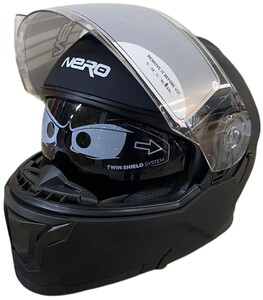  NERO KASK ÇENE AÇILIR 912 MAT SİYAH (XL)