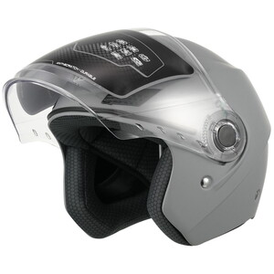  KASK ÇENESİZ MAT NARDO  GRİ OF-627